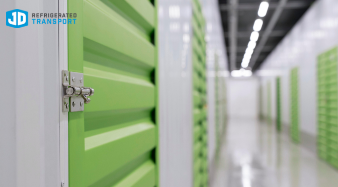 Mega refrigerated storage space at JD Refrigerated Transport